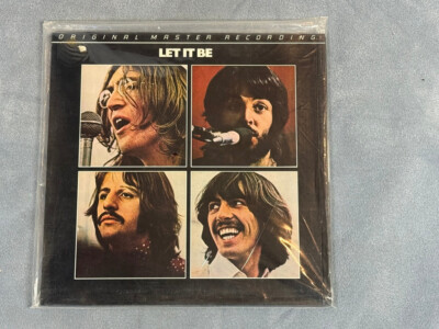 MFSL The Beatles Sealed Mobile Fidelity LET IT BE Original Master MOFI