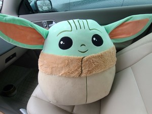 Star Wars Mandalorian The Child Baby Yoda Squishmallow 20 Inch NEW | eBay