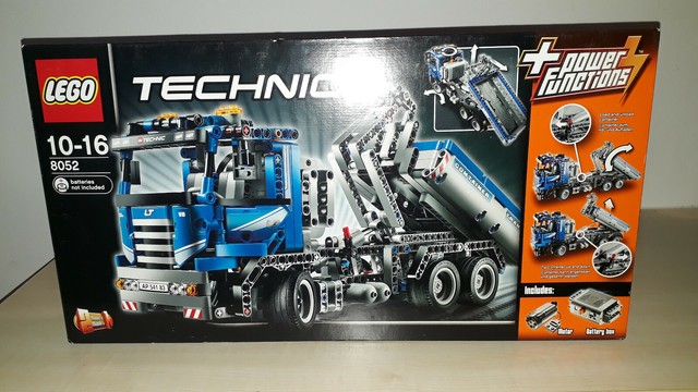 Container-Truck mit Bauanleitung ohne OVP LEGO Technik 8052