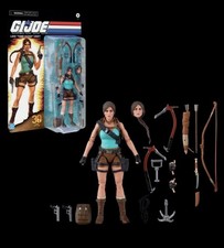 Presale Hasbro G.I. Joe Classified Series Lara Croft Tomb Raider Retro 6-in