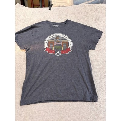 Wright & Ditson Atlanta Braves SunTrust Park Inaugural Season 2017 T-Shirt Large