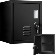 Lockable Steel Storage Cabinet Organizer with Shelf Lockable Metal Lockers for