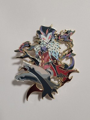 Helluva Boss Stolas Limited Edition 3.5'' Enamel Pin Gold Hunterflowerpin