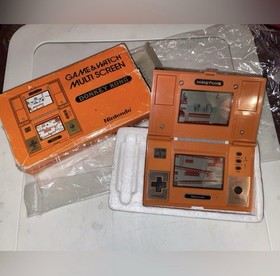 Vintage 1982 Nintendo Donkey Kong Game & Watch DK-52 Good Working Condition