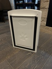 Petmanent Door Wall Mount Entry Pet For Small Dogs Unused Two Piece Flap