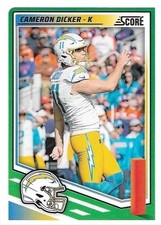 2025 Score - Cameron Dicker #127