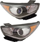  Driver and Passenger Side Headlight For Kia Niro 2017-2019