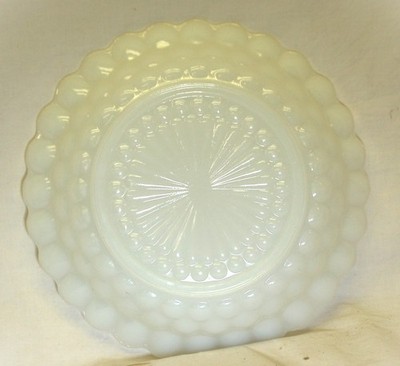 Bubble Milk Glass Coupe Soup Cereal Bowl Anchor Hocking USA