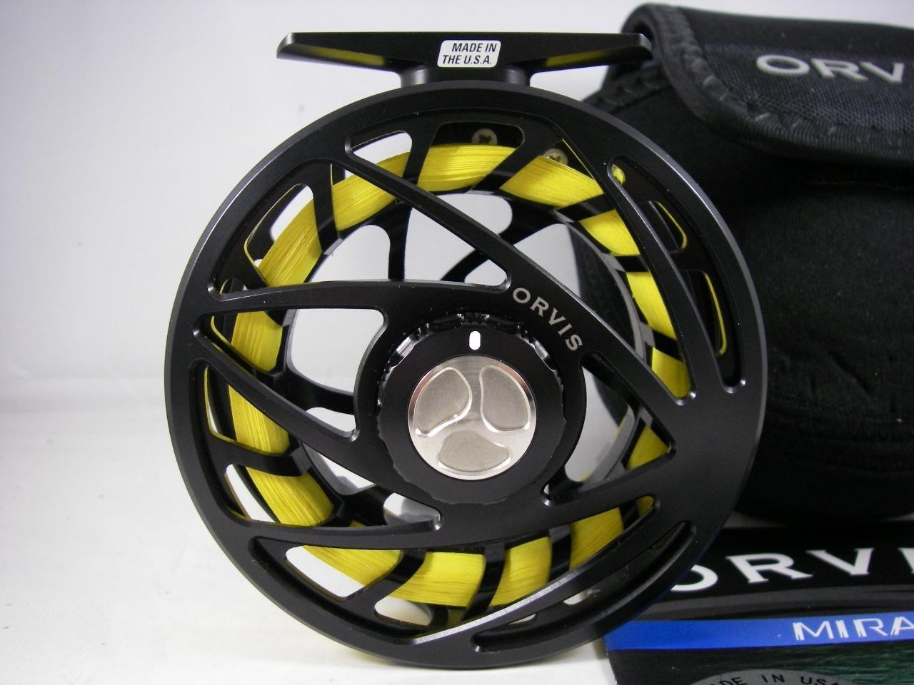 ORVIS MIRAGE III Large Arbor FLY REEL; Made In USA For 5-7 WT Rod