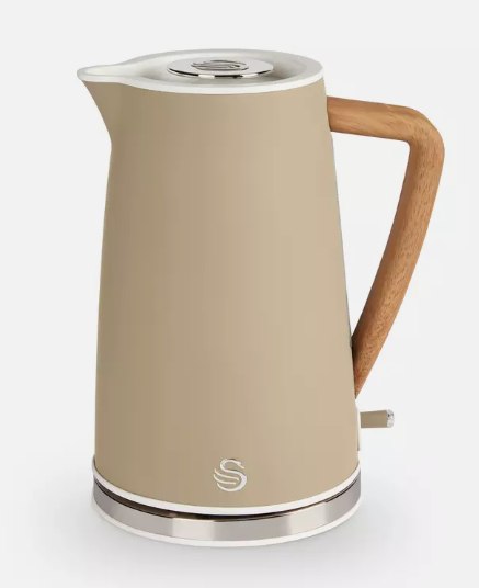 Swan Jug Kettle 1.7 Litre In Oatmeal
