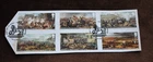 GB 2015 Battle of Waterloo, Stamps on Piece, Used ex FDC