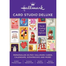 Hallmark Card Studio Deluxe, 2026, 2-DVDs, BOXED Win 11, 10 & 8