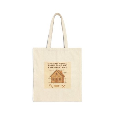 Structural Support Sugar Spice and Everything Nice Tote Bag 