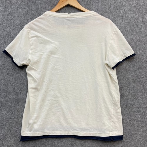 Bassike Shirt Womens Small Oversized White Short Sleeve Crew Cotton 9324 - Bild 8 von 9