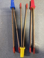 Bamboo Darkroom Print Tongs - Red/yellow /Blue Plastic  Rubber - Set of 3