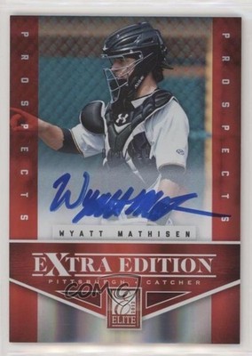 2012 Elite Extra Edition 19/199 Wyatt Mathisen #191 Auto 0c2