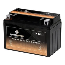 YTX9-BS AGM Scooter Battery for E-TON YXL150 Yukon CXL150 Yukon, Viper150R