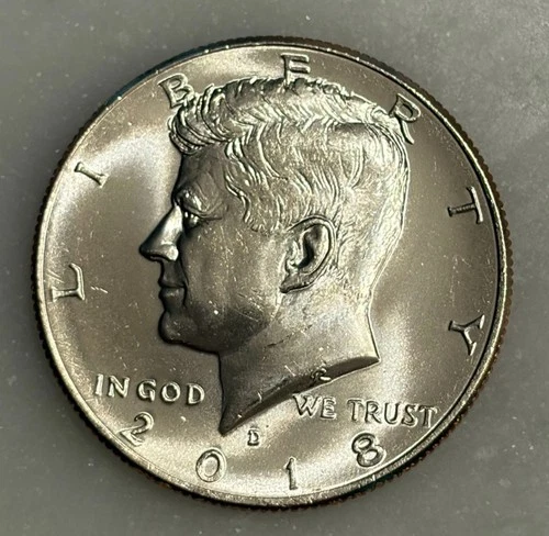 2018-D Kennedy Half Dollar — photo from the most recent tracked eBay sale