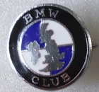B.M.W. CLUB Enamel Pin BADGE Motor CYCLE MOTORING