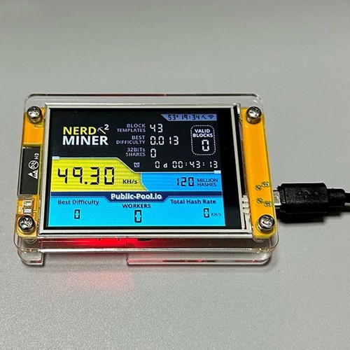 Nerdminer V3 2,8 Zoll Lotterie Nerd Miner Krypto 1597 - Bild 4 von 6