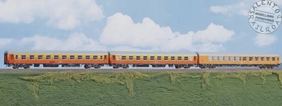 Acme 55310 H0 1:87 - Satz Von 3 Reisezugwagen Der Jugoslawischen Jz Ec Avala