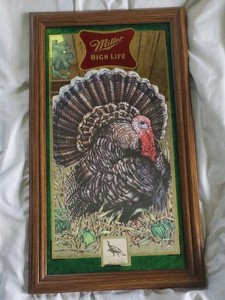 Wild Turkey ミラー 木製フレーム Wild Turkey Mirror | eBay