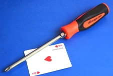 Snap-on Instinct Orange Soft Grip #3 Phillips Head ACR Screwdriver SGDP63IRB NEW