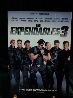 The Expendables 3 (2014) Widescreen DVD Very Good Sylvester Stallone