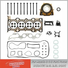 Auto Engine Parts Gasket Set Head Bolts For Mazda Ford Focus 2.0L 2.3L DOHC MZR
