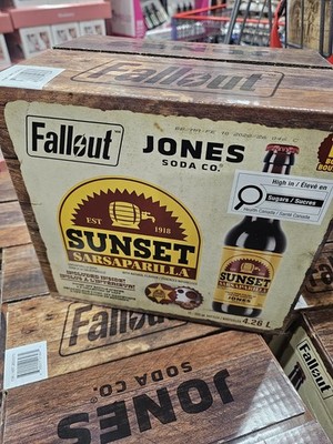 Fallout x Jones Soda Co- Sunset Sarsaparilla 12 Costco Exclusive - READ DESC