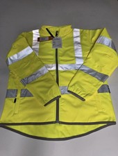 Image of Portwest EC24 Eco Hi Vis Softshell Jacket Large Yellow 