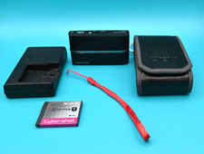 Sony Cyber-shot DSC-T9 Black Digital Camera Tested w/ Battery Charger Case Japan