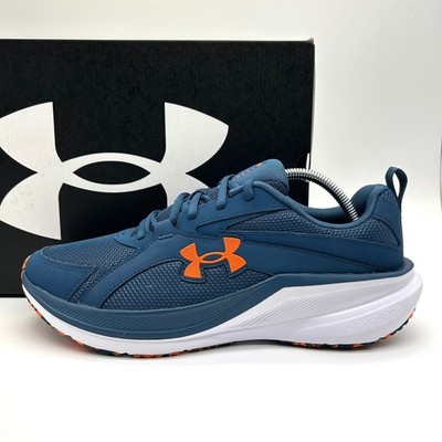 Under Armour UA Assert 11 Shoes Mens 10.5 Blu Blu Running Sneakers Gym Athletic