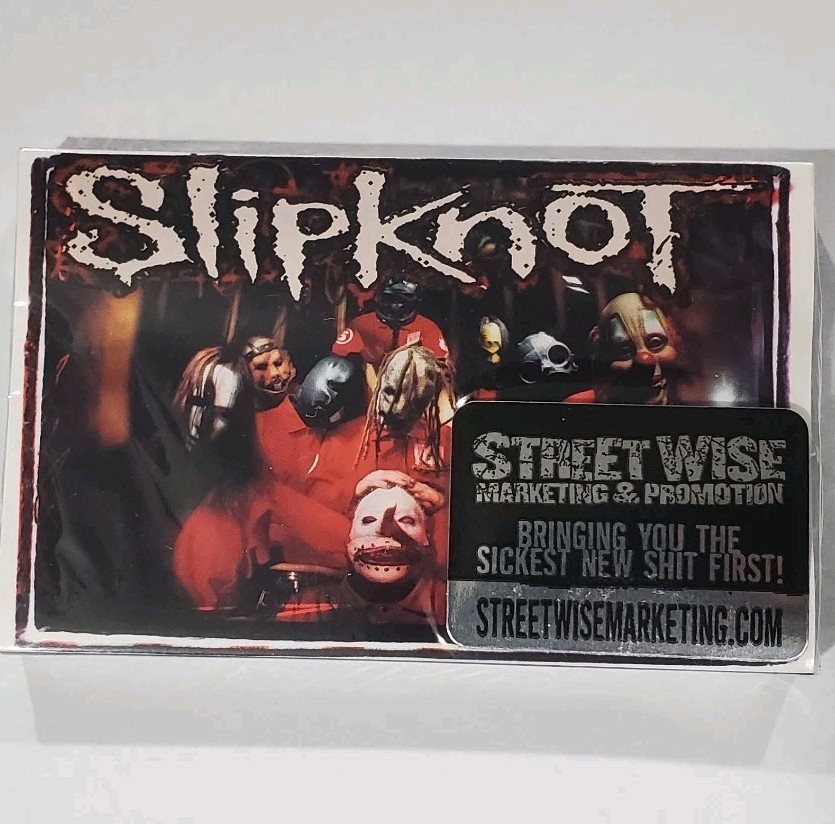 Vintage Slipknot Promo Cassette 1999 Spit It Out Demo & Surfacing