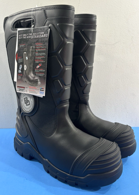 NEW 11 M BLACK DIAMOND 277-0912 X2 LEATHER FIRE FIREFIGHTING BOOTS