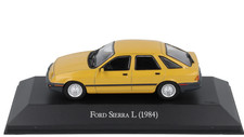Ford Sierra L (1984) Argentina Coche Modelo Juguete Amarillo Diecast Salvat Escala 1:43