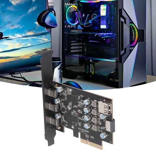 PCIe To Type C Expansion Card USB3.2 20Gbps Dual Chip 19Pin Connector PCIe Co CB - Bild 15 von 24