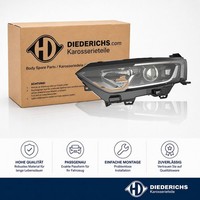 Hauptscheinwerfer Links Diederichs 4445281 FÜR Renault Frontscheinwerfer