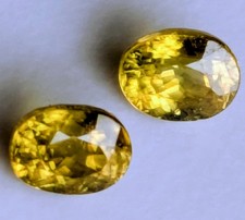1.31 ct Pair of Shene Gemstones Madagascar 5.5x4.5 Oval Cut
