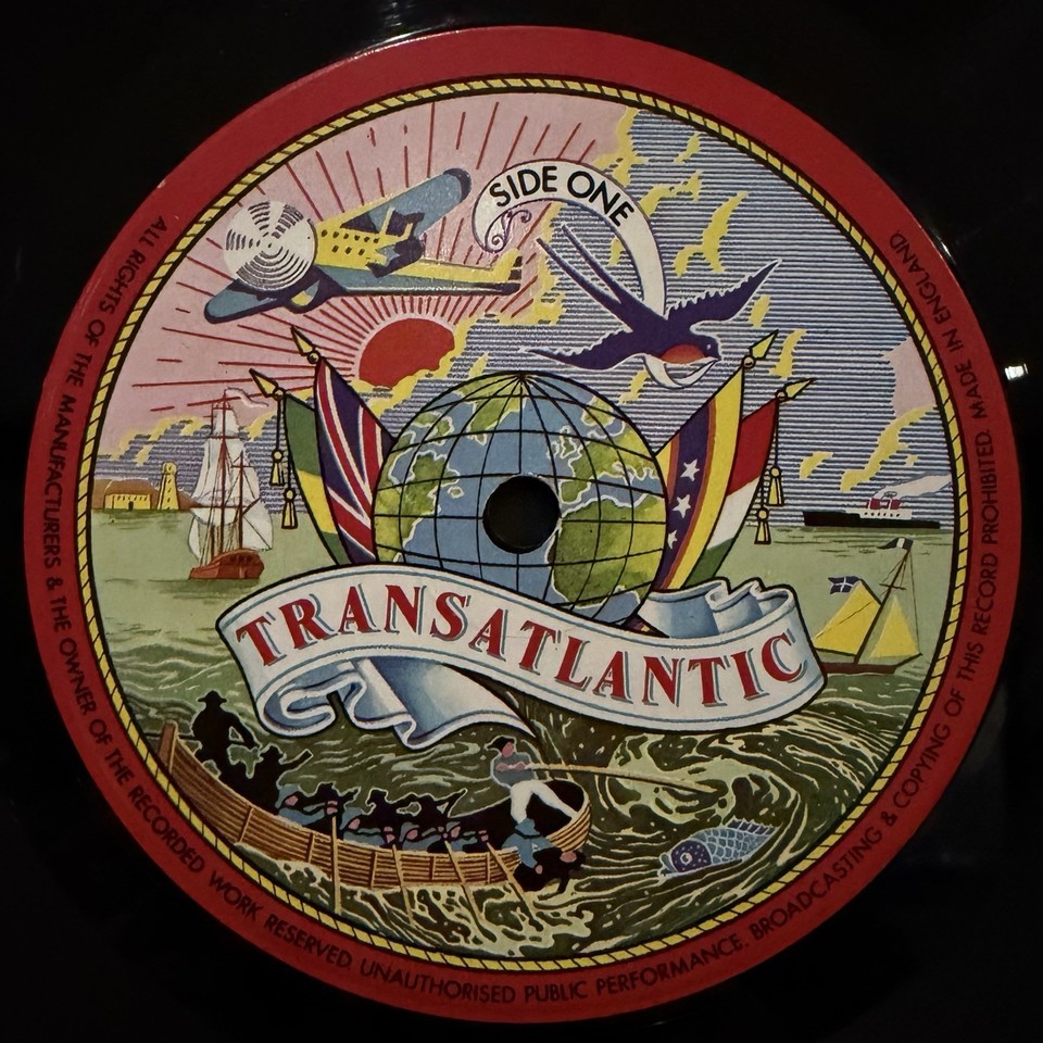 A1h STRAY Transatlantic 12” Vinyl 1971 UK A-1E A1D / B-1E A1H Die-Cut ...
