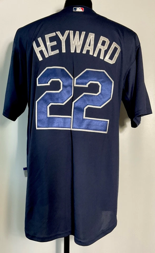 Majestic Auténtico Atlanta Braves Jason Hayward #22 Jersey Cosido Talla 52 Foto 3 de 4