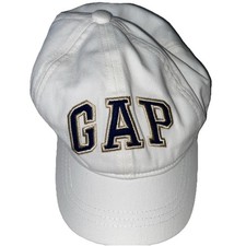 Gap Logo Baseball Cap Infant Toddler 18-24 Months Baseball Baby Hat White Unisex