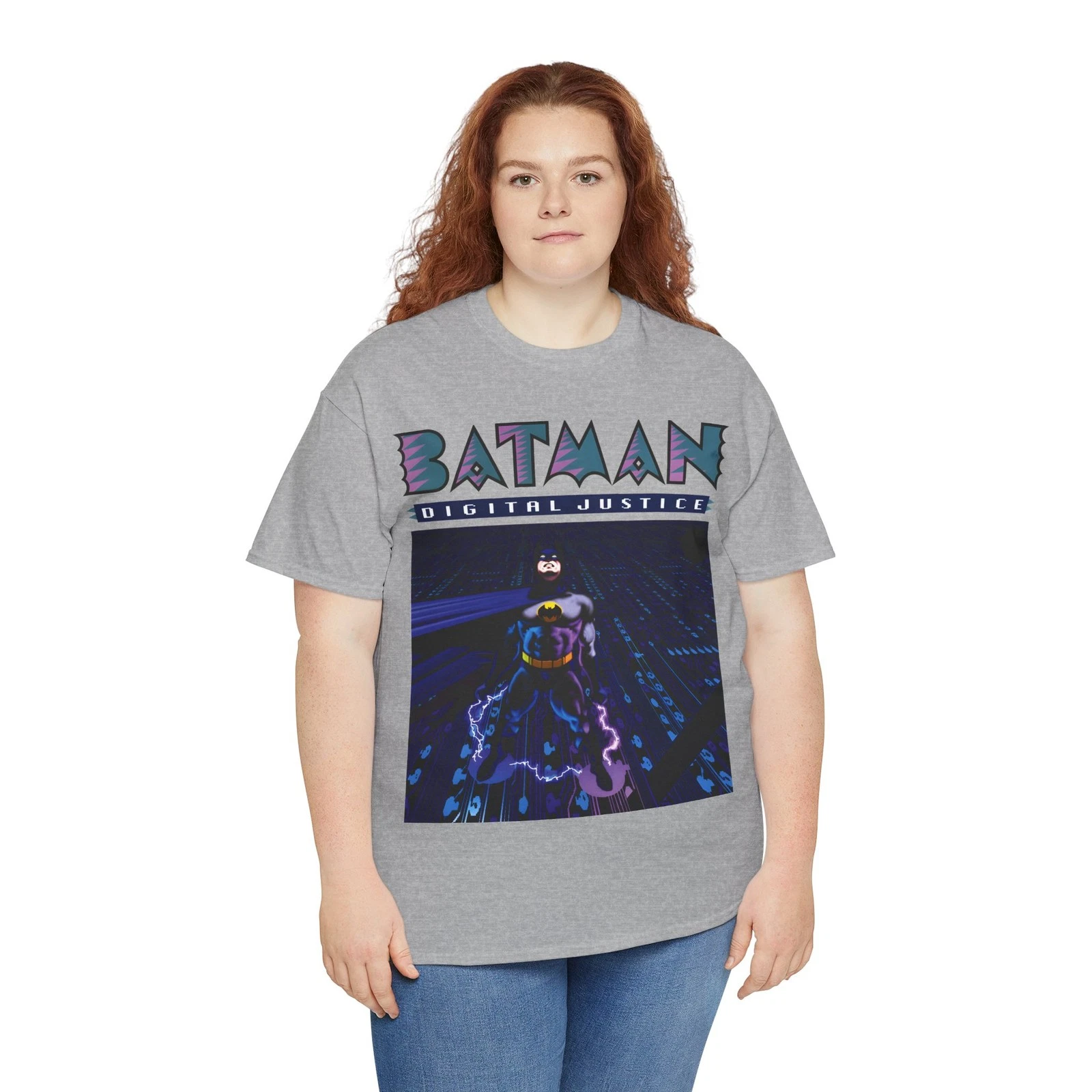 Batman Digital Justice T-Shirt - Pepe Moreno Computer Art - DC Comics