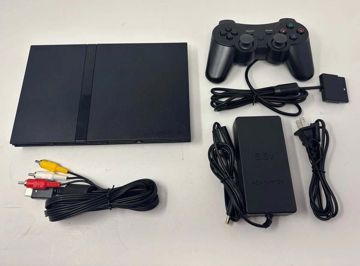 プレステーション2 Preços baixos em Playstation 2-Slim NTSC-U/C Preto Consoles de