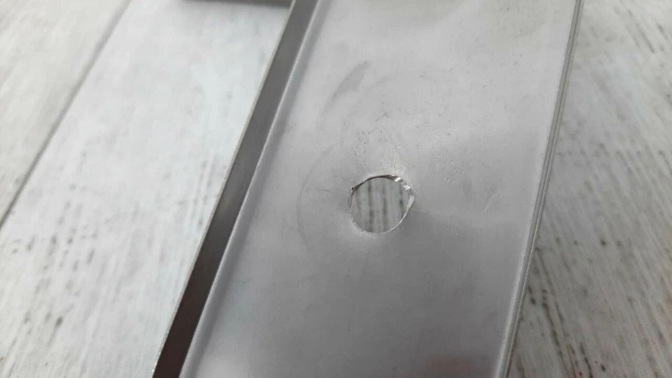 Maniglia universale per porta ALPARTEC 28015050 argento - Immagine 2 di 4