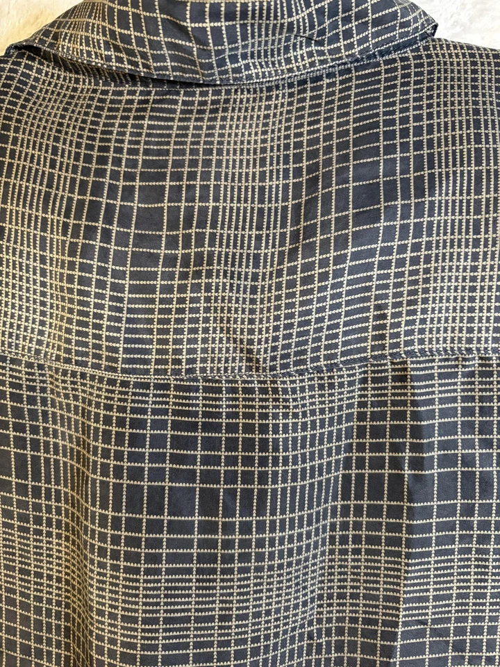 Camisa con botones Marc Edwards XL 100 % SEDA PAQUETE 2 camisas Foto 3 de 4