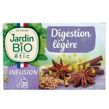 *Lot de 4* Infusion Jardin bio digestion légère badiane, fenouil, réglisse
