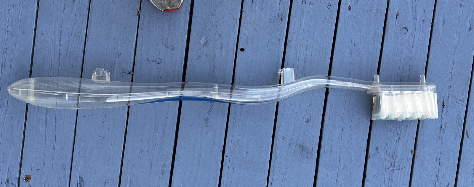 GIANT TOOTHBRUSH; 47" T x 5" W x 3" D; Plastic; 2 lbs; Colgate; Pre-owned