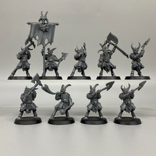 9 BEASTMEN BRAYHERDS BESTIGOR HERD WARHAMMER THE OLD WORLD FANTASY WFB AOS