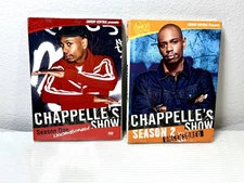 Chapelle’s Show -Full Set of Seasons 1 & 2 Comedy Central DVD Charlie Murphy 💥